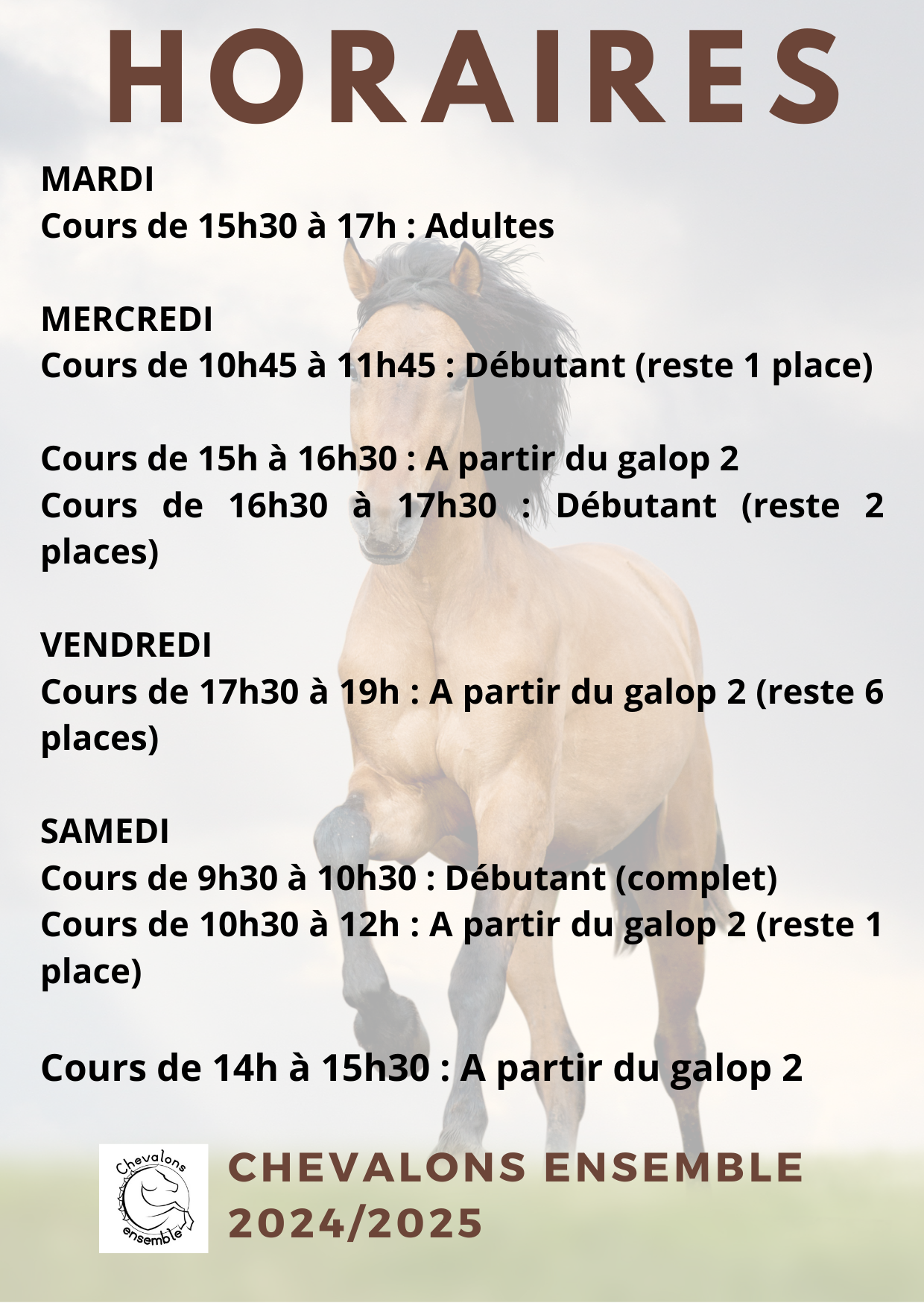 Horaires 2024 2025 1